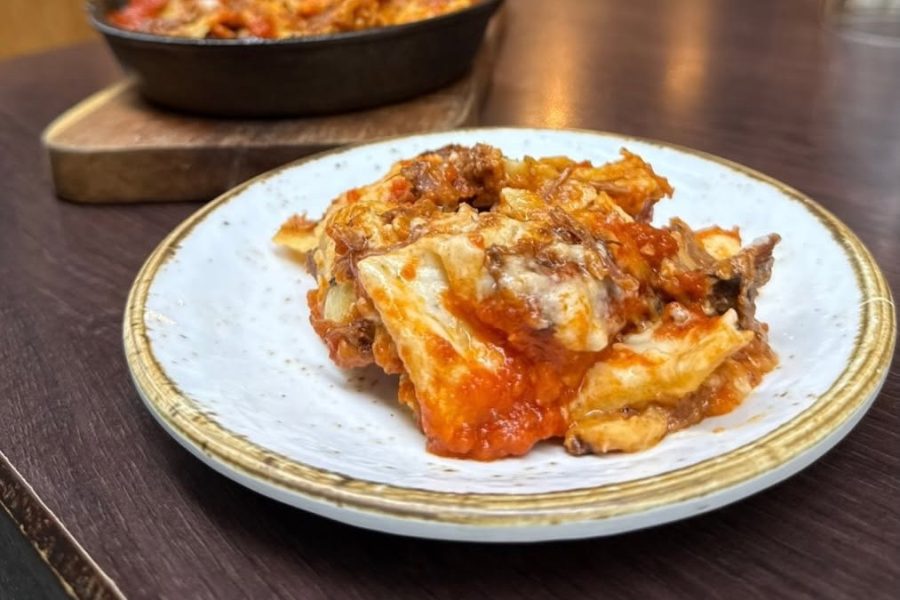pasta on a plate